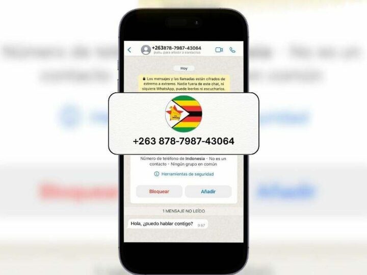 Qué país es el prefijo +263 de WhatsApp y cómo bloquearlo